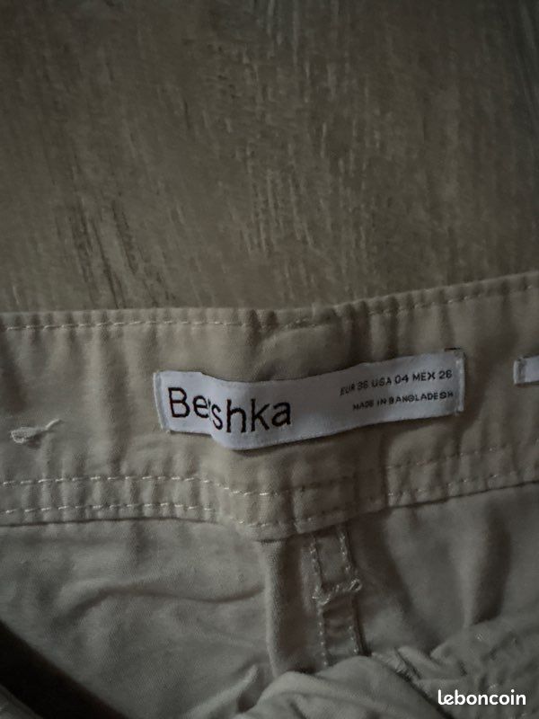 Pantalon cargo bershka (image 2)