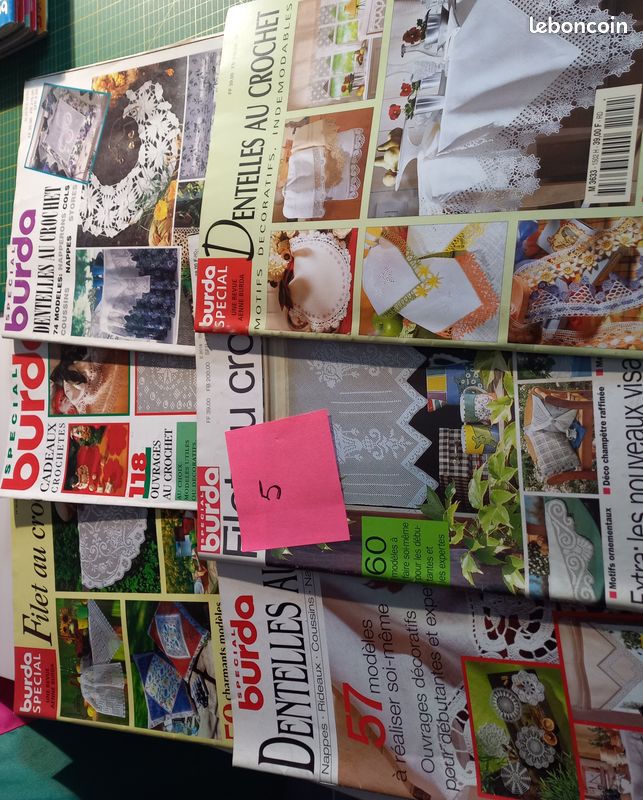 Revues sur le crochet - Spécial Burda et Anna Burda (image 1)