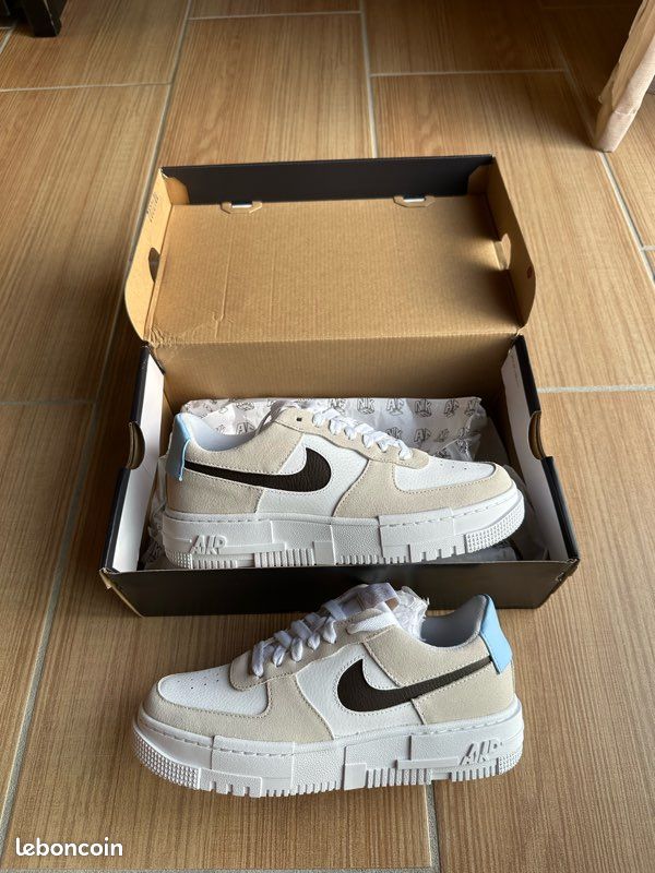 Desert Sand Air Force One Pixel Herren Beige Nike Air Force Pixel