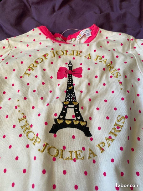 Pyjama fille 6 mois neuf (image 2)