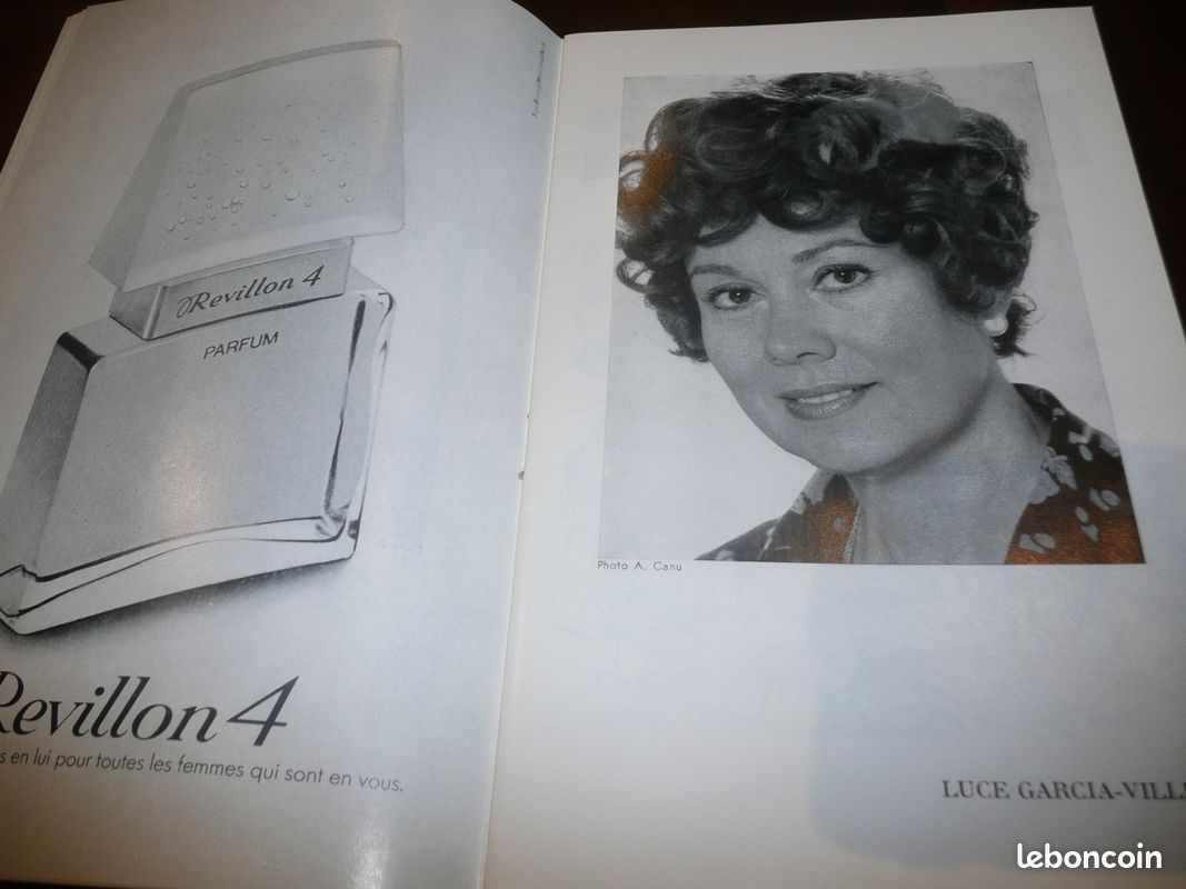 Théâtre de la Michodière Yvonne Printemps programme La Claque Galabru Doutey Lavanant 1972 (image 5)