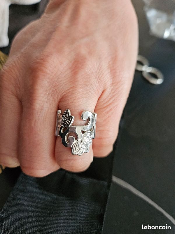 Bague Argent 925 Bague Kenzo Femme Bague Argent Kenzo Kyoto Argent