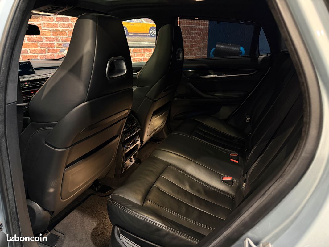 BMW X6 M 575ch BVA8 4.4 XDRIVE ( X6M ) - CARBONE / H&K / LASER / HUD - IMMAT FRANCAISE (image 8)