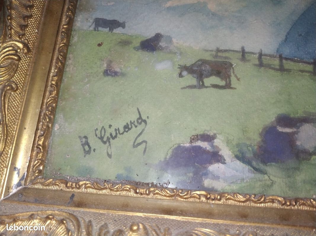 Tableau signe bertrand girard (image 4)