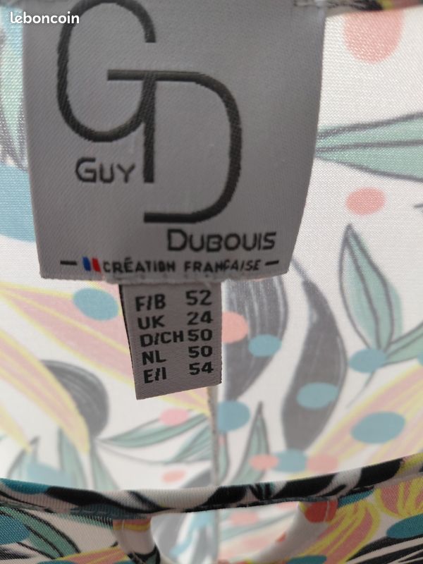 Lot vêtements Guy Dubouis T 5 - 52/54 (image 10)