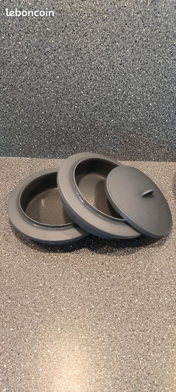 Cuiseur vapeur à 2 étages en silicone (image 2)