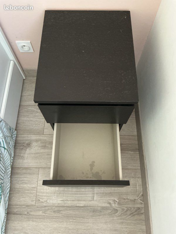 Lot de 2 Tables de nuit IKEA MALM (image 6)