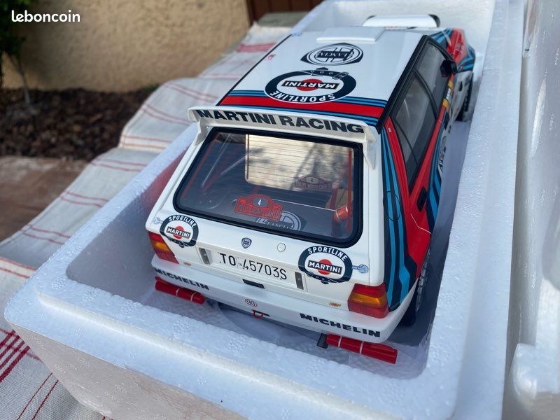 Lancia Delta HF Integrale N°4 – Rallye Monte Carlo 1992 – Miniature Spark S9015 1/43