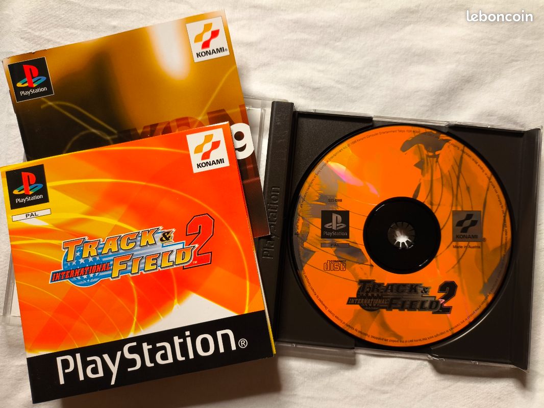 Jeu PS1 International Track And Field – Complet – PlayStation 1 – PAL – Français
