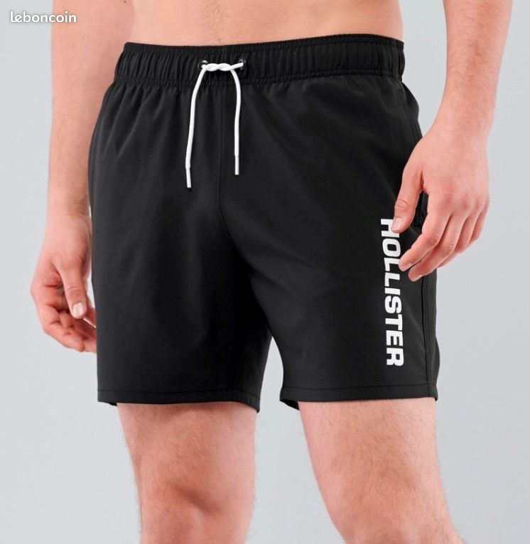 Short de bain HOLLISTER (M) - Neuf, avec étiquette (image 1)