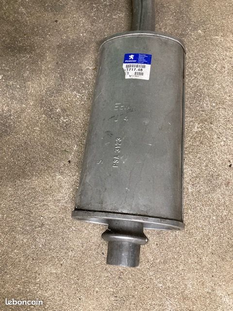 Ligne Complète D'échappement Pour Peugeot 306 1.8 Berline/Break - Acier Aluminisé, Kit De Montage, Neuf