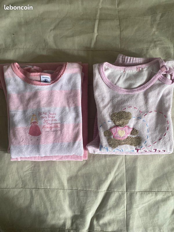 Lot de 2 pyjamas 10 ans (image 1)