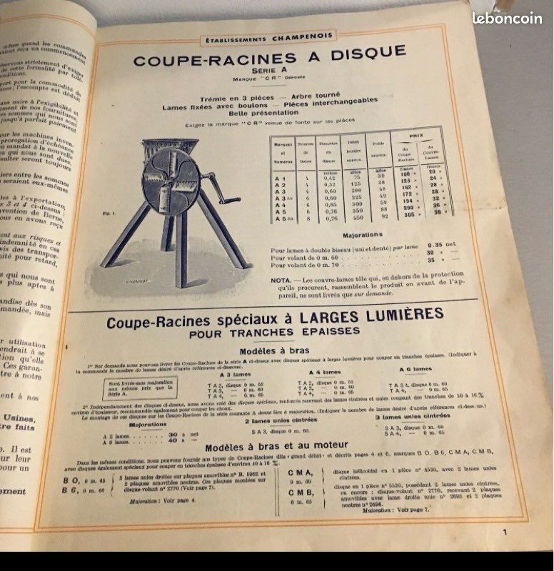Catalogue Special N75 Des Instruments Agricoles D’Intérieur De Ferme-1935 (image 4)