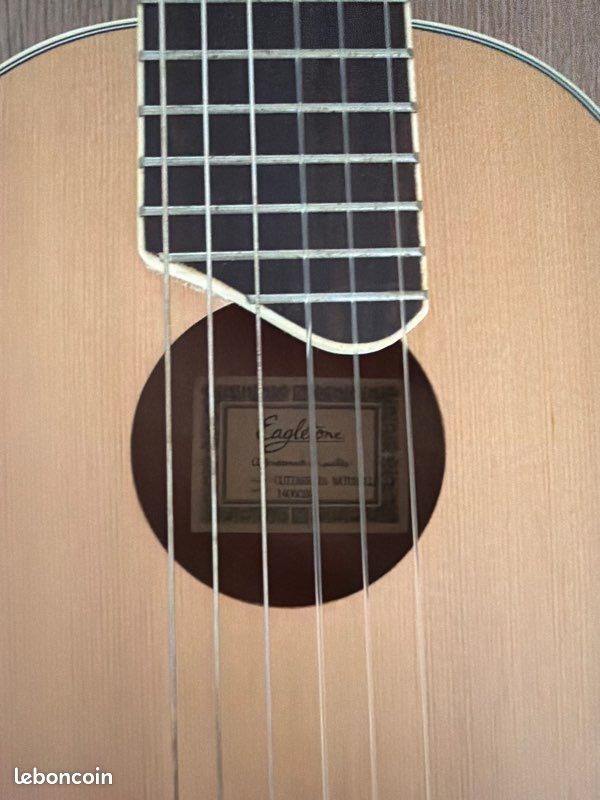 Guitare de voyage Eagletone Guitarrita Naturelle (image 5)