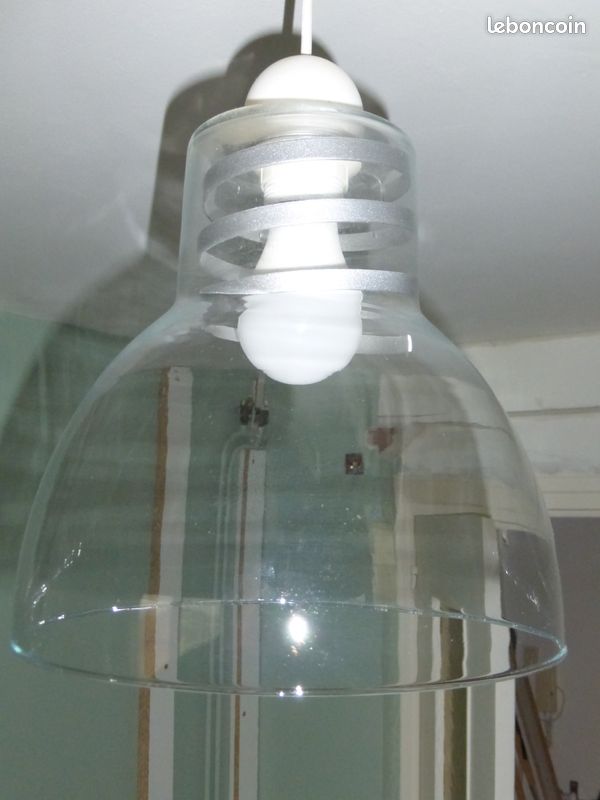 Lustre / suspension verre (image 3)