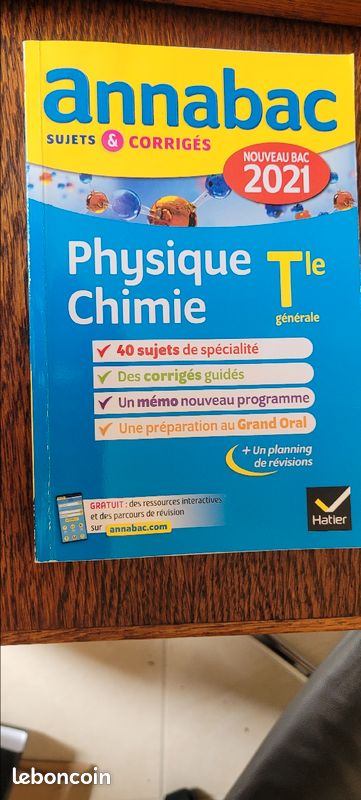 Annabac physique chimie terminale (image 1)