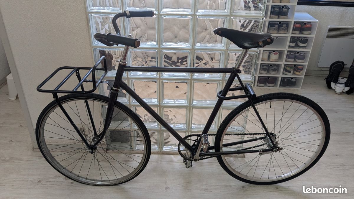 Vélo single speed noir (image 1)