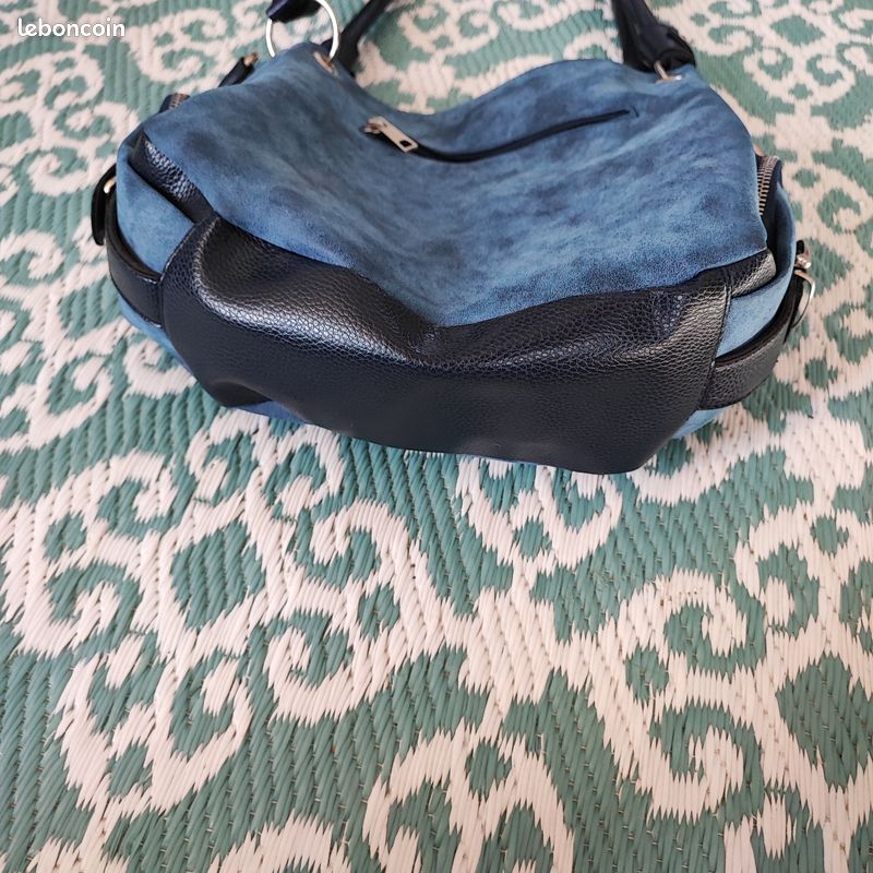 Sac Michael Kors bleu (image 5)