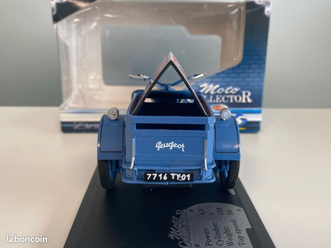 Solido 1/10 Triporteur Peugeot 55 TN 1952 - Transport Lait Tonneau - Collection