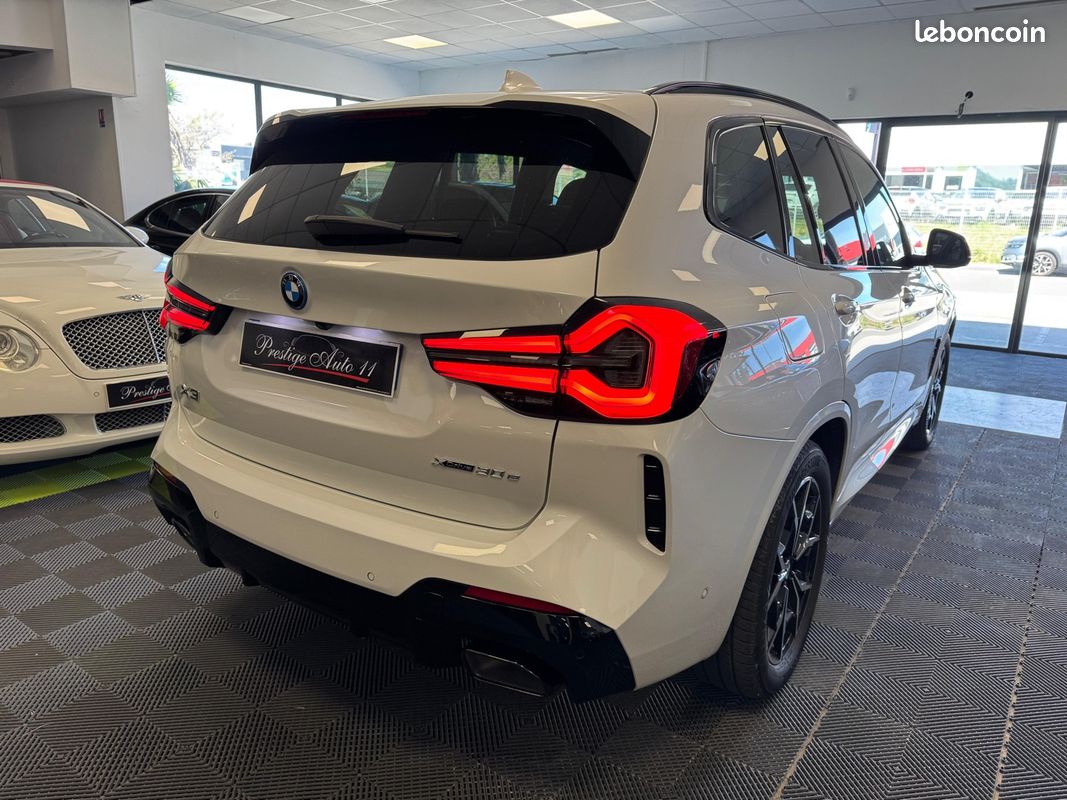 BMW X3 xDrive 30e M Sport LOA 497,32 Euros / Mois Garantie BMW France 07/2027 30 e MSport M-Sport (image 16)