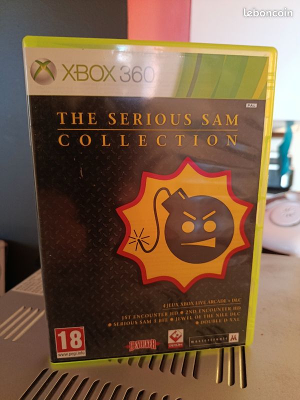 Jeu Xbox 360 The Serious Sam Collection - En Très Bon état, Complet Avec Boîte