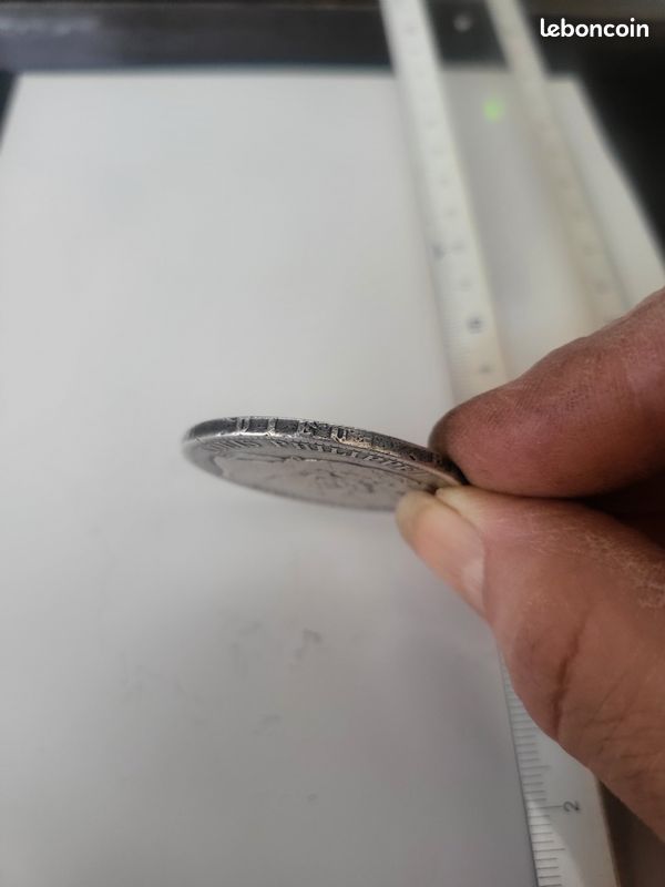 Pièce argent 5frs (image 3)