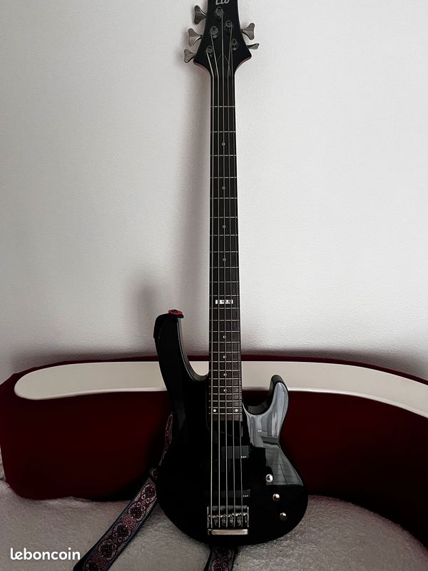 ESP LTD B-55 BLK basse électrique 5 cordes (image 3)