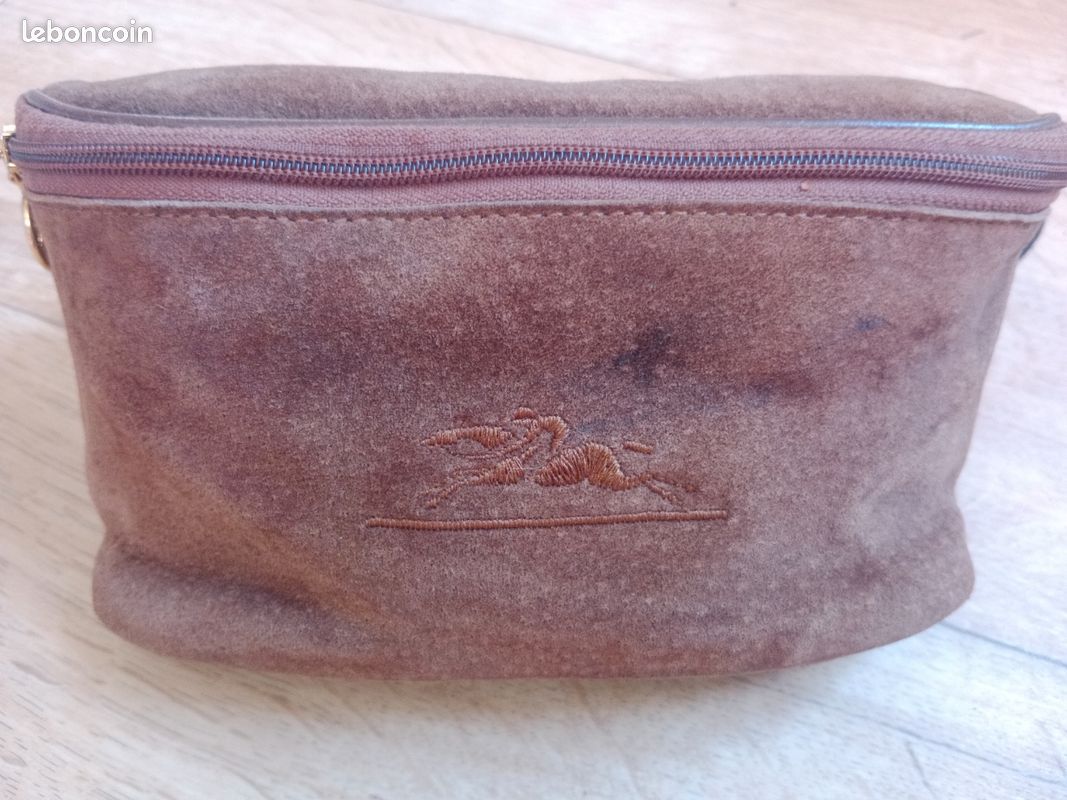 Sac banane Longchamp en nubuck (image 1)