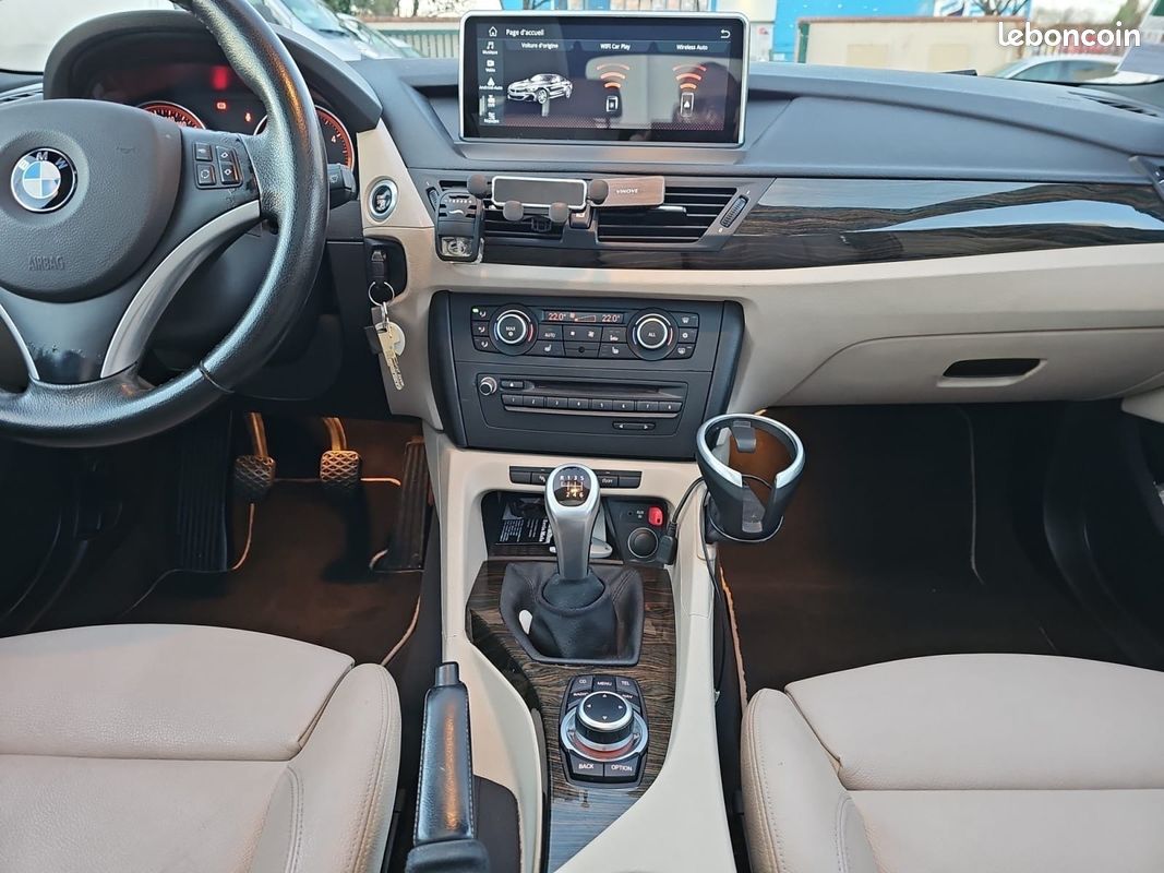 BMW X1 E84 sDrive 20d 177 ch Luxe - INTÉRIEUR CUIR ? SIÈGES CHAUFFANTS ? CARPLAY (image 2)
