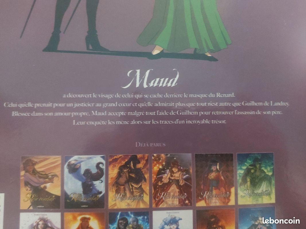 Bande Dessiné " La Rose écarlate" tome 3 (image 2)