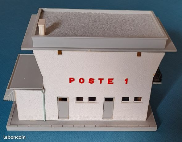 Maquette de poste d aiguillage JOUEF, référence 1716, échelle HO - Modélisme