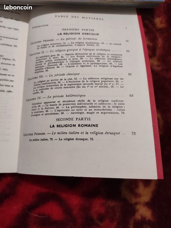 Les Religions Grecque et Romaine (de l'Antiquité) - Alain Hus (image 2)