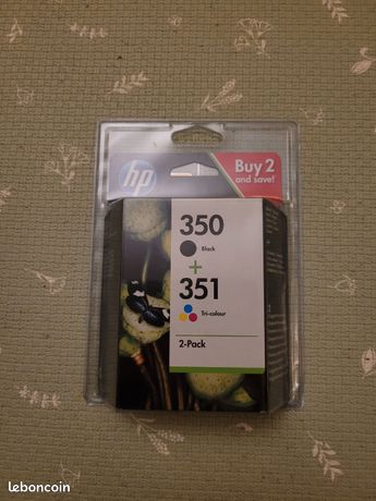 Lot De Cartouches D'encre HP 350 Et 351 - Originales - Neuf Sous Emballage