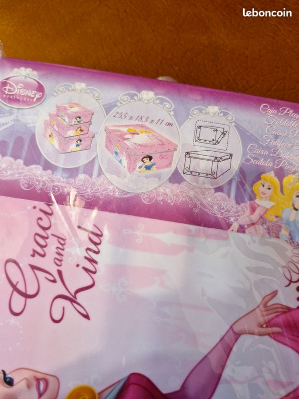 2 boîtes NEUVES princesse Disney (image 2)