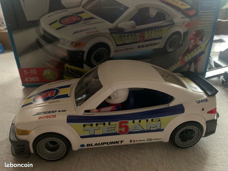 PLAYMOBIL - VOITURE Tunning Custumisee 4365 - Pilote - Eclairage Phares Et Neon EUR 25,00 - FR