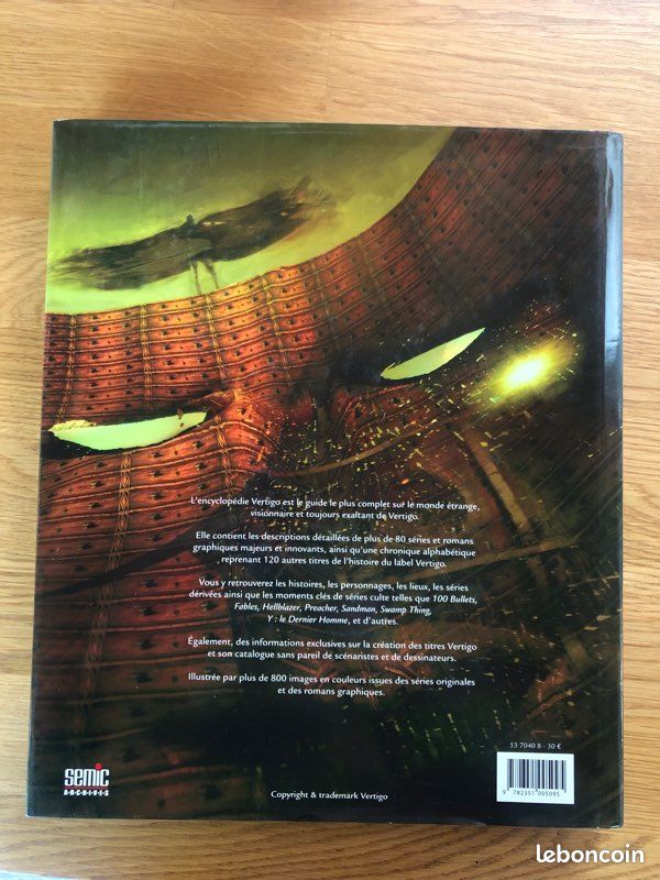 Vertigo l’encyclopédie - Alex Irvine - Semic Archives (image 6)