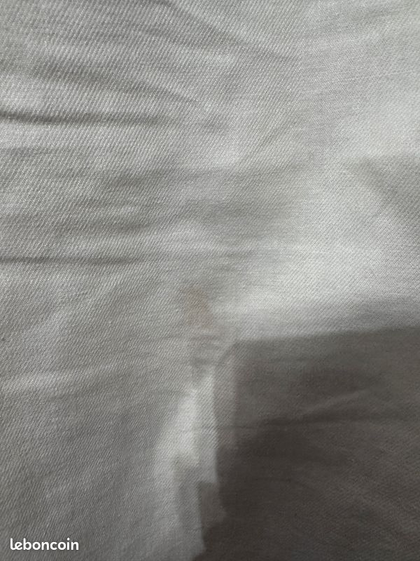 Pantalon été Uniqlo blanc T44 confortable (image 3)