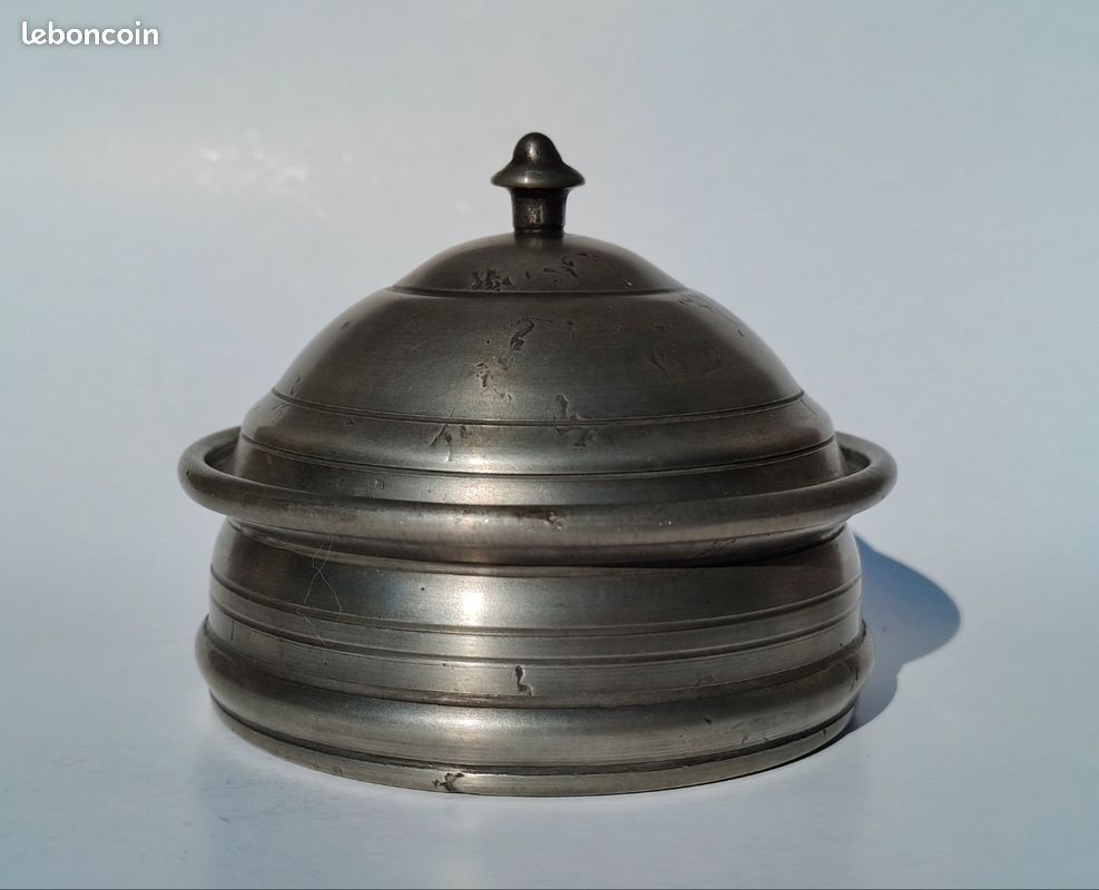 Porte bouteille étain - Arts de la table
