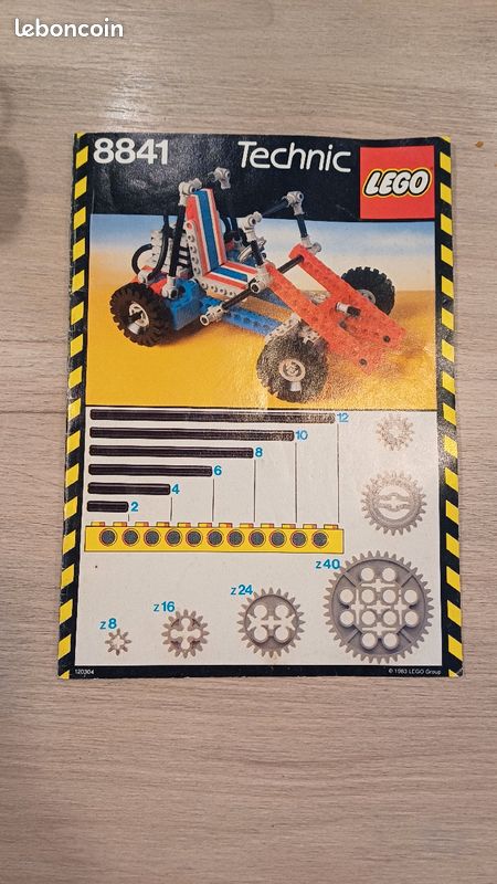 Lego Technic 1986 Lego Technic 8035 Universal Set (1986) Completo