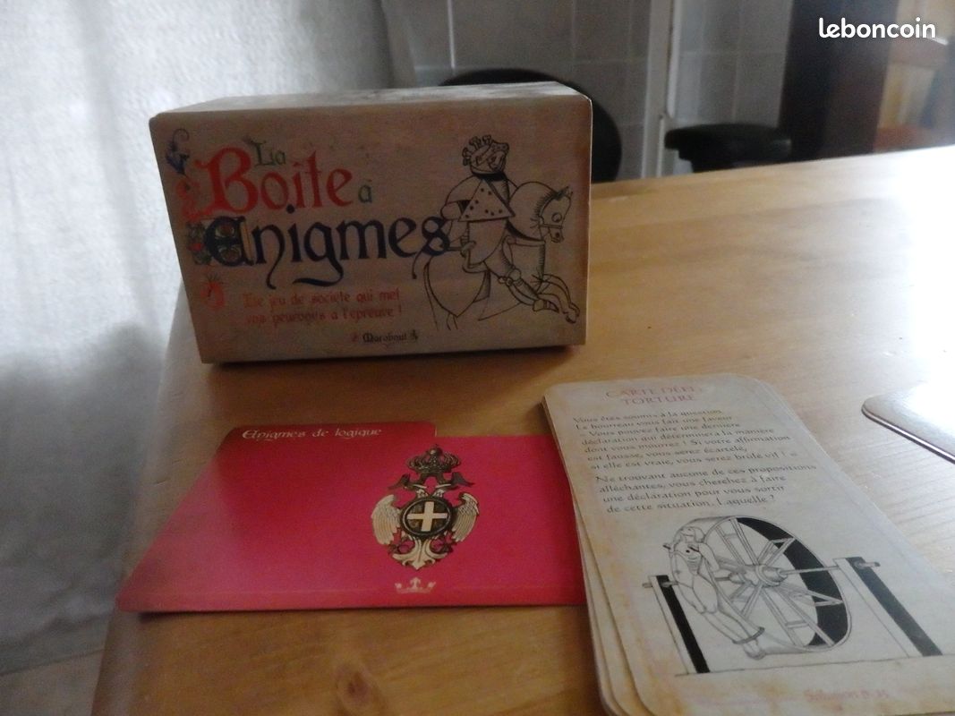 LA BOITE A ENIGMES (REFLEXION ET LOGIQUE) de FABRICE MAZZA (image 3)