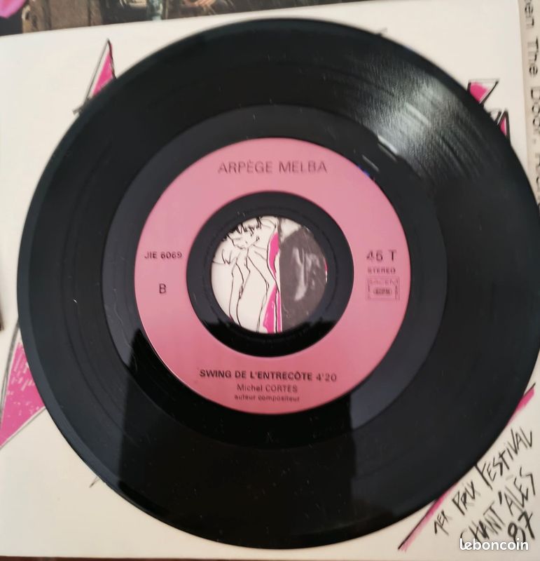 Disque vinyle 45T ARPEGE MELBA orthophonie, Swing de l entrecôte (image 4)