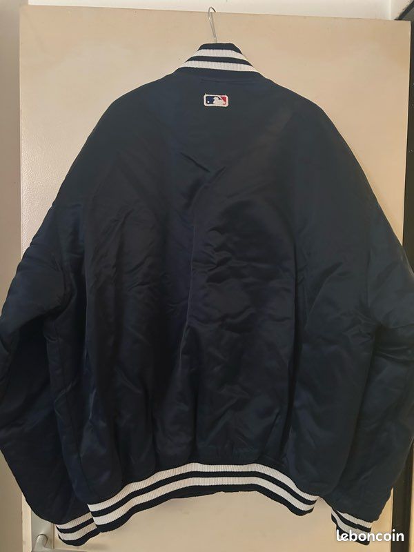 Blouson Bomber Vintage New York Yankees Starter – Taille L, Années 80