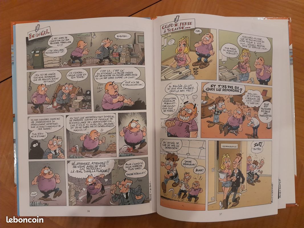 Les Fonctionnaires - tome 2 - Réduction du temps de travail - Bamboo édition - 2002 (image 3)