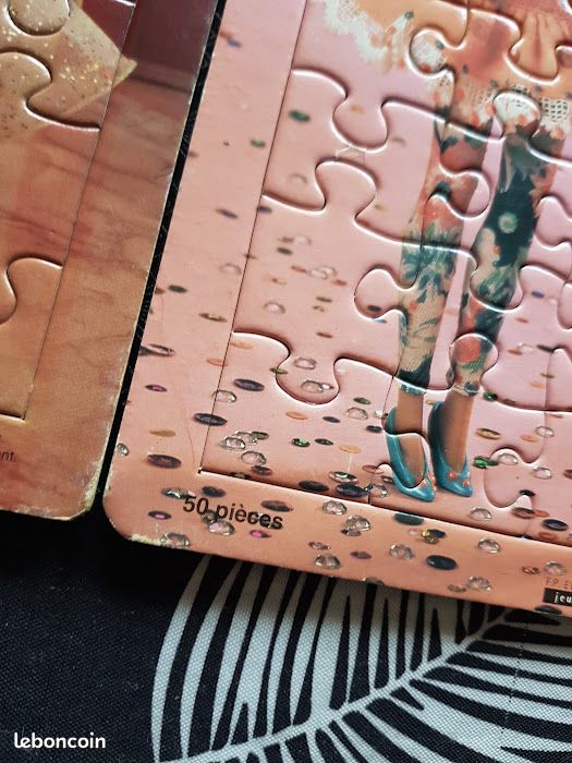 Lot de 2 puzzle 50 pièces collector Barbie vintage 1993 - Editions Jeunesse (image 5)