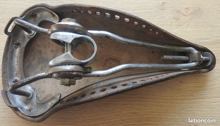 SELLE EN CUIR Pryma Polaire Velo Ancien (122) EUR 35,00 - FR
