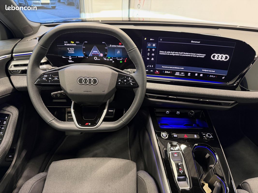 AUDI A5 Avant TDI Hybride 204 ch S tronic 7 S line (image 8)