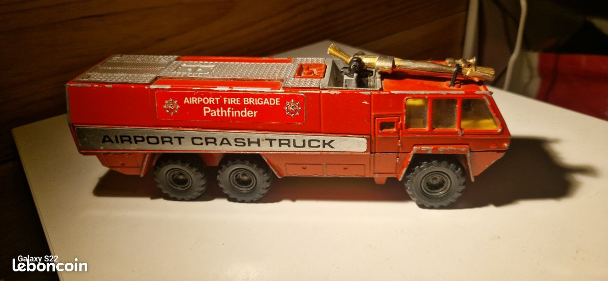 Jouet Miniature Corgi Toys Chubb Pathfinder Airport Crash Truck - Occasion