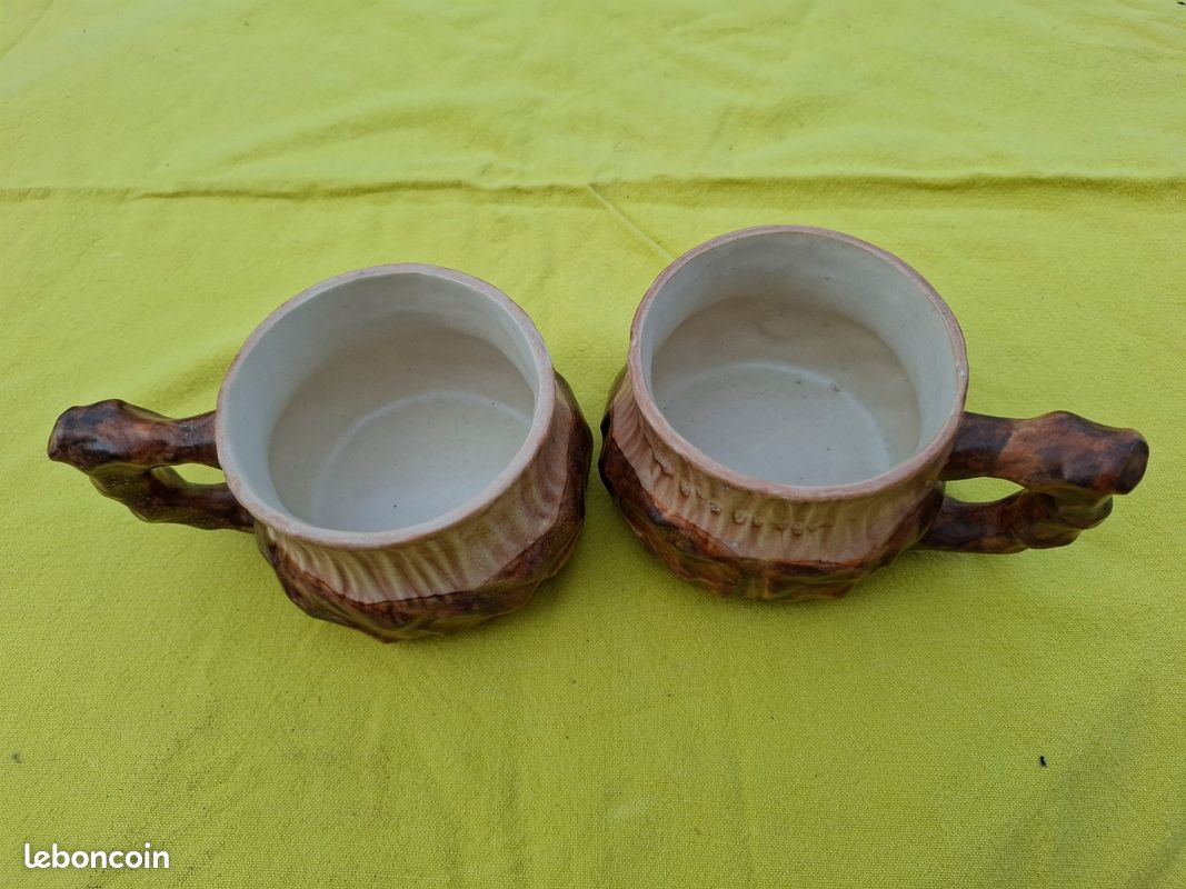 Deux tasses ceramique (image 2)
