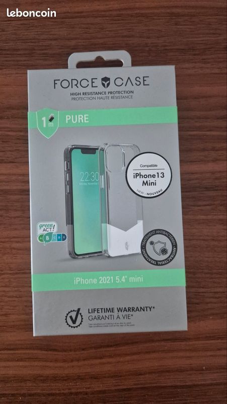 Coque antichoc iphone 13 mini (image 1)