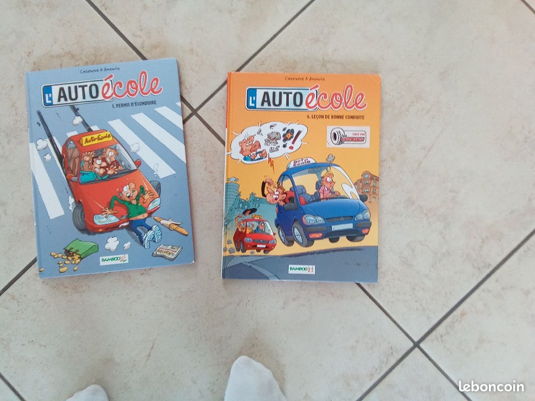 Bd auto école tome 1 et6 (image 1)